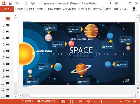 Animated Solar System 3D in PowerPoint に対する画像結果