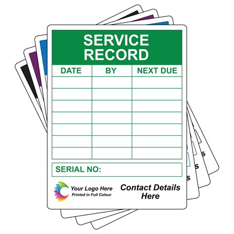 Image result for Service Log Label