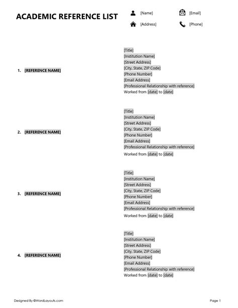 Apa Reference List Example に対する画像結果