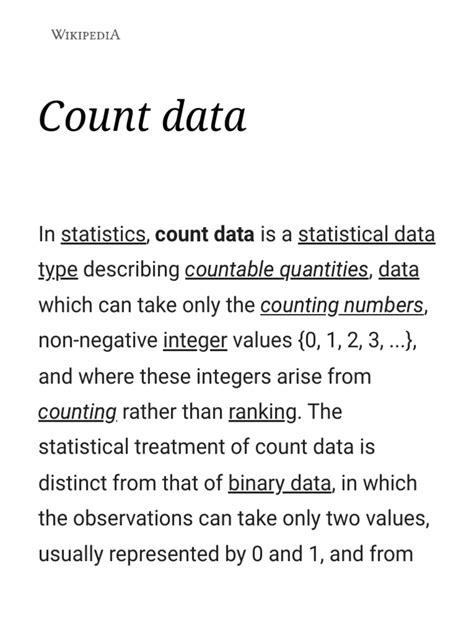 Image result for Count Data