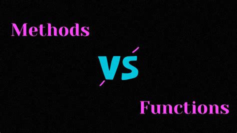 Image result for Method vs Function