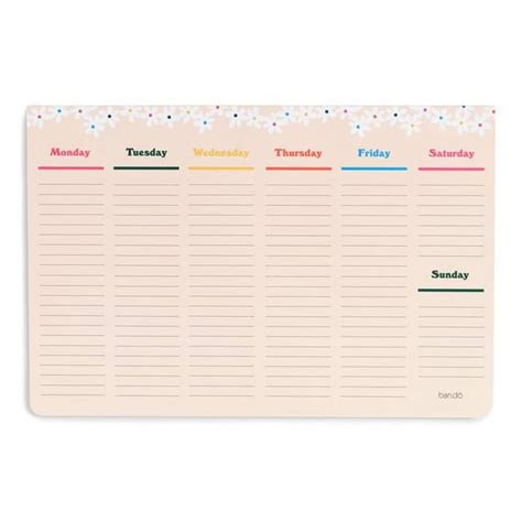 Image result for Week Notepad