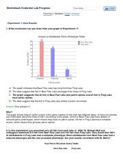 Evolution in Action Data Analysis BioInteractive Answer Key に対する画像結果