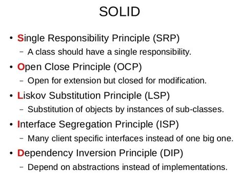 Image result for Solid Properties in Java