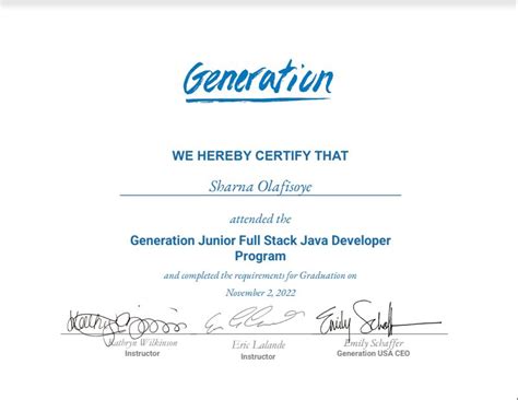 Image result for Java Full-Stack Completion Certificate