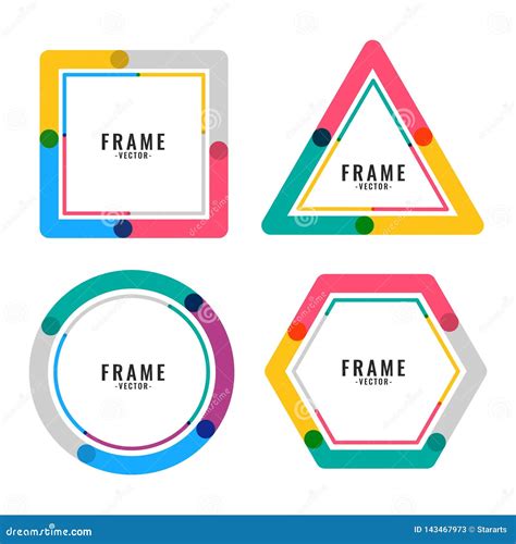 Toradh íomhá ar Geometric 2D Design Vector Color