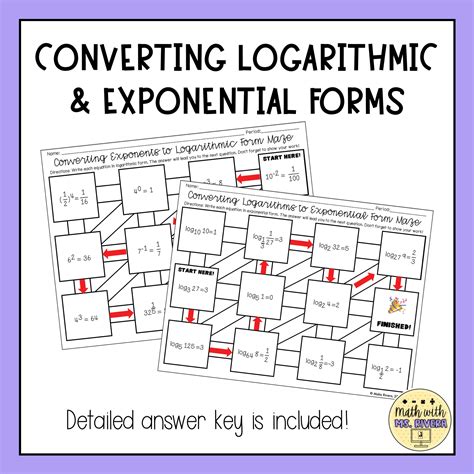 Image result for Logarithmic Exponential Equations