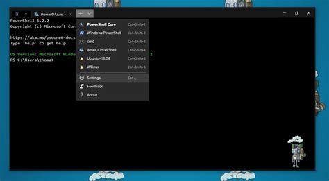 Image result for PowerShell Terminal Background Image