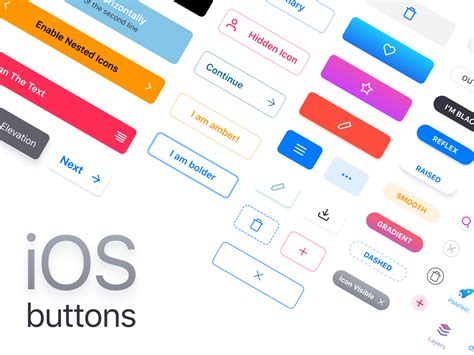 iOS 17 Buttons Figma に対する画像結果