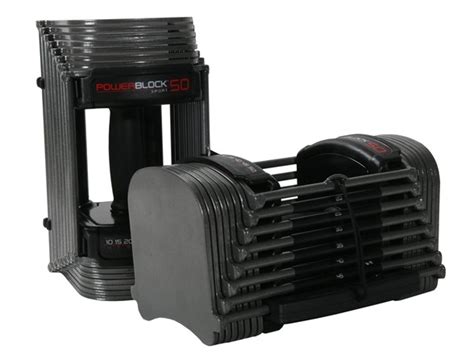 Afbeeldingsresultaten voor PowerBlock Dumbbell Set