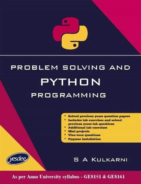 Image result for Problem Solving Book PDF Python