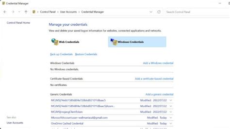 Image result for Windows Credential Manager