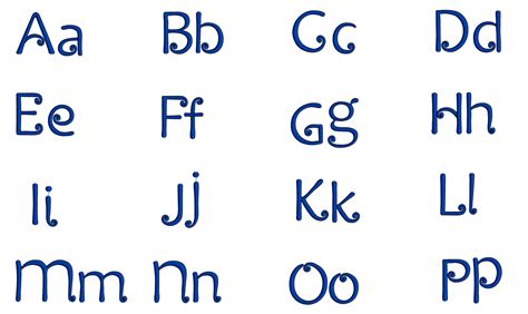 Machine Embroidery Script Font Classic Curl に対する画像結果