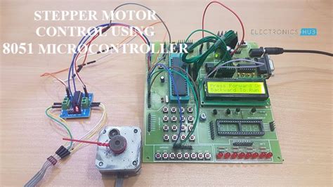 Image result for Interface Stepper Motor and One Switch with Microcontroller 8051