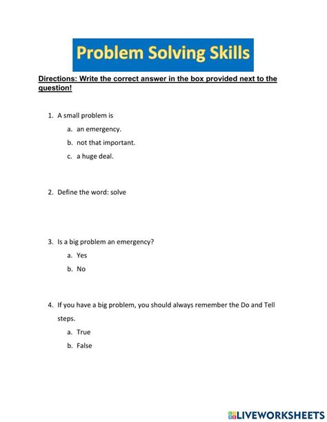 Afbeeldingsresultaten voor Problem Solving Skills Training