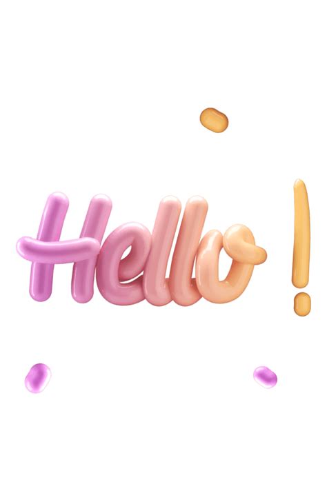 Welcome 3D Lettering に対する画像結果