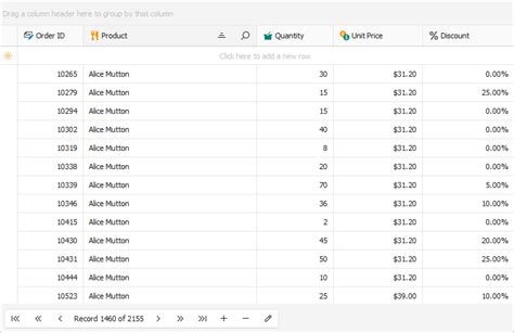 Image result for DevExpress GridView