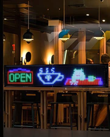 Indoor LED Signs Programmable に対する画像結果