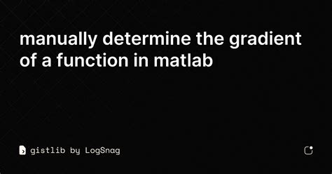Toradh íomhá ar Gradient Function Math