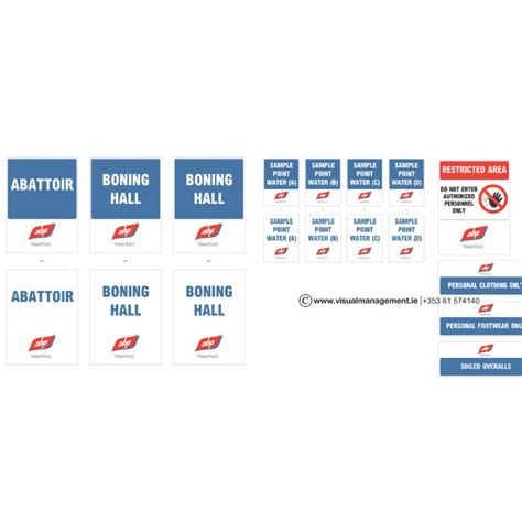 Image result for Paste Processing Area Signage