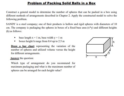 Image result for Packing Balls Linear Programming