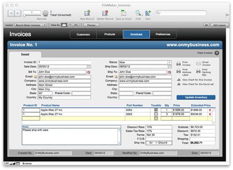 Image result for Templates for FileMaker Pro