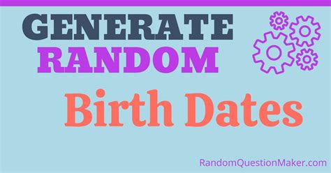 Random Birthday Generator に対する画像結果