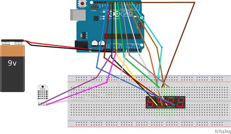 Image result for Arduino Temperature Monitor with 7 Segment Display