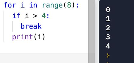 Toradh íomhá ar Python Break Loop