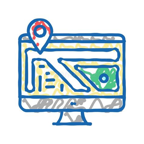 Image result for Map/Location Cartoon in Computer