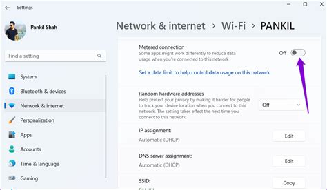 Image result for Metered Connection Windows 1.0 Disabled