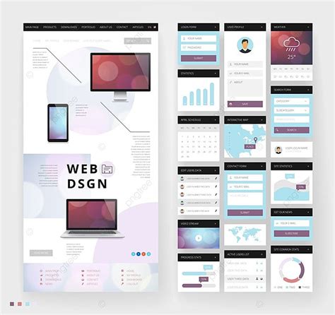 Web Interface Design Templates に対する画像結果