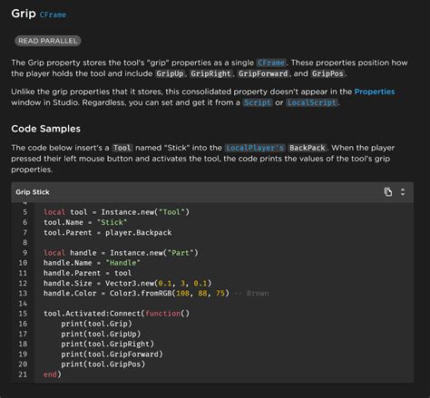 How to Edit Tool Grip in Roblox Studio 2021 に対する画像結果