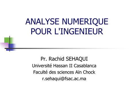 Afbeeldingsresultaten voor Analyse Numerique