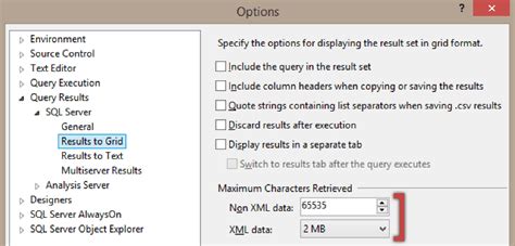 Image result for SSMS Query String Too Long for Cell