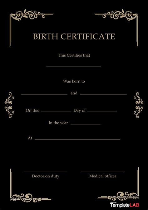 Toradh íomhá ar Birth Certificate Microsoft Access Form