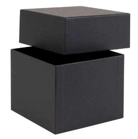 Image result for Rectangular Black Cardboard Watch Box