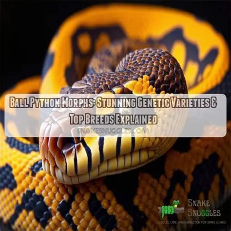 Ball Python Morphs: Stunning Genetic Varieties & Top Breeds Explained