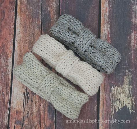 Image result for Knit Headband Pattern Chunky Yarn