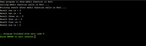 Mkdir Example Cmd に対する画像結果