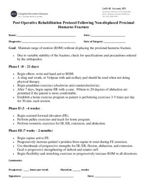 Image result for Proximal Humerus Fracture Protocol