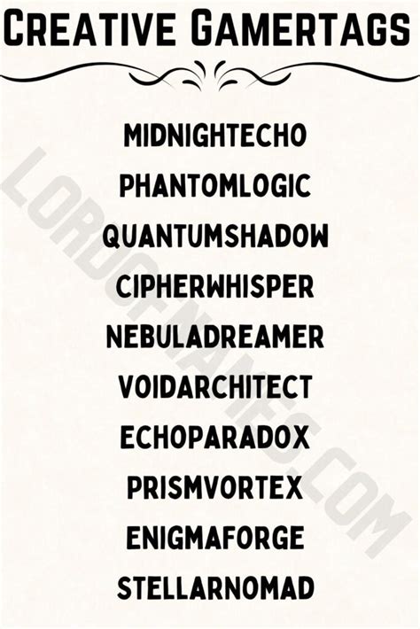 Image result for Creative Gamer Tags