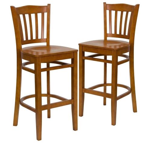Image result for Cherry Wood Bar Stools