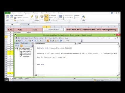 Image result for Visual Basic in Excel Tutorial