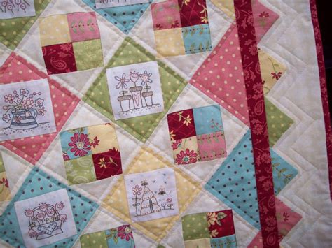 Image result for Machine Embroidery Quilt Blocks