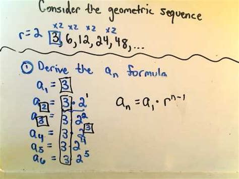 Image result for Geometric Recursive Formula