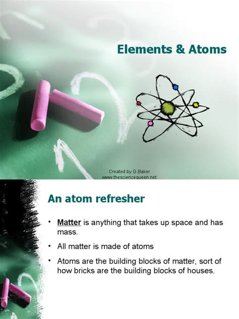 The Basics of Elements and Atoms | PDF | Atoms | Chemical Elements