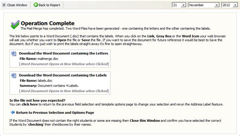 Enquiry Report に対する画像結果