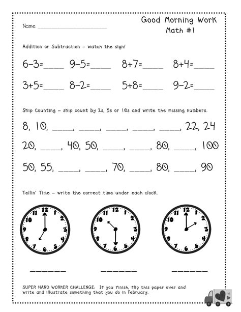 Afbeeldingsresultaten voor 5th Grade Math Morning Work