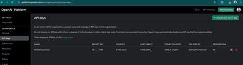 Image result for Delete API Key Openai